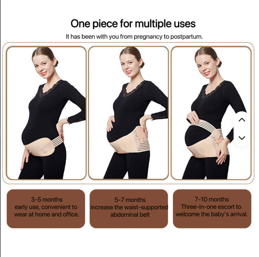 Adjustable Pregnancy Support Belt – Back & Belly Relief Maternity Band for Comfortable Daily Support