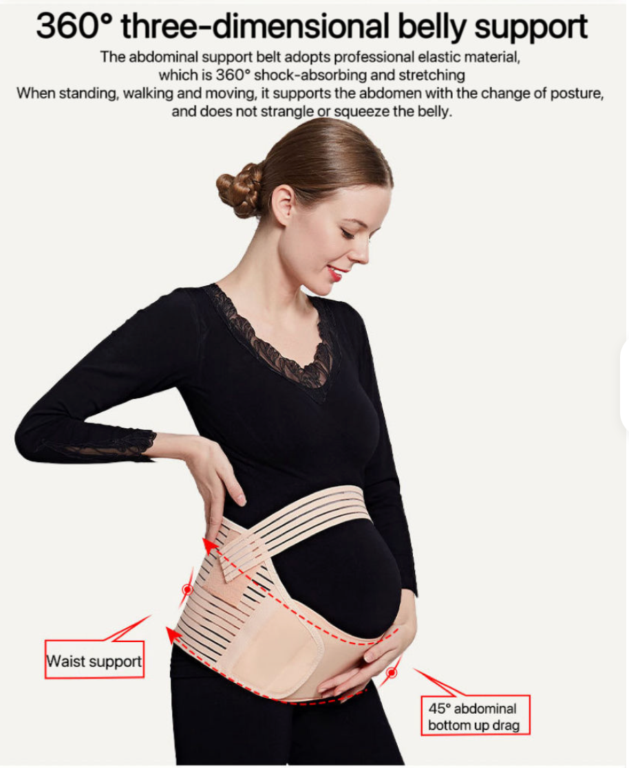 Adjustable Pregnancy Support Belt – Back & Belly Relief Maternity Band for Comfortable Daily Support