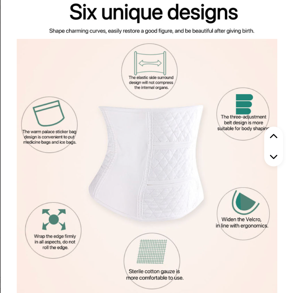 3-in-1 Postpartum Recovery Belt – Adjustable Belly, Waist & Pelvic Support Wrap