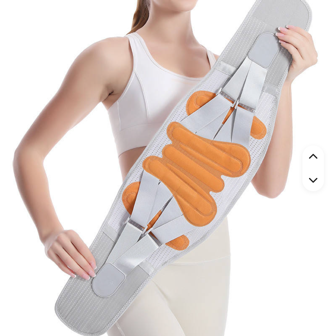 Orthopedic Adjustable Lumbar Support Belt – Breathable Waist & Back Support Wrap