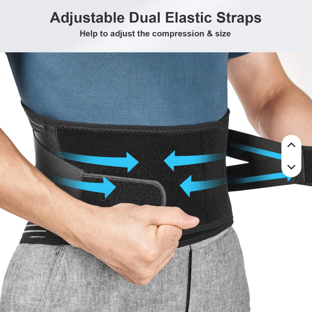 Adjustable Lumbar Support Belt for Men & Women