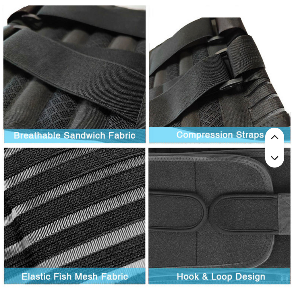 Adjustable Lumbar Support Belt for Men & Women