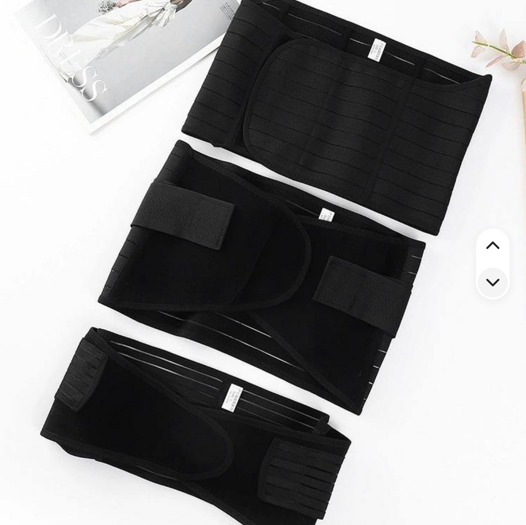 Cotton Post Pregnancy Belly Support Belt for Recovery & Comfort