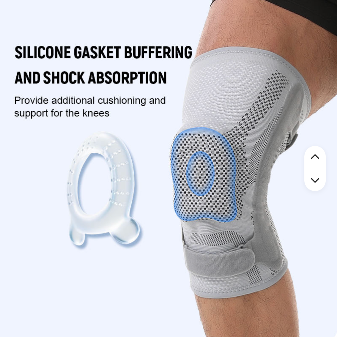 Compression Long Knee Sleeve – Full Leg Support Brace for Sports & Daily Movement