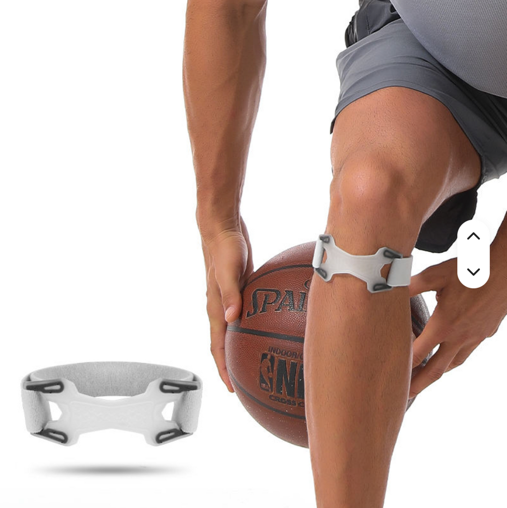 Silicone Knee Tendon Support Band for Sports Protection