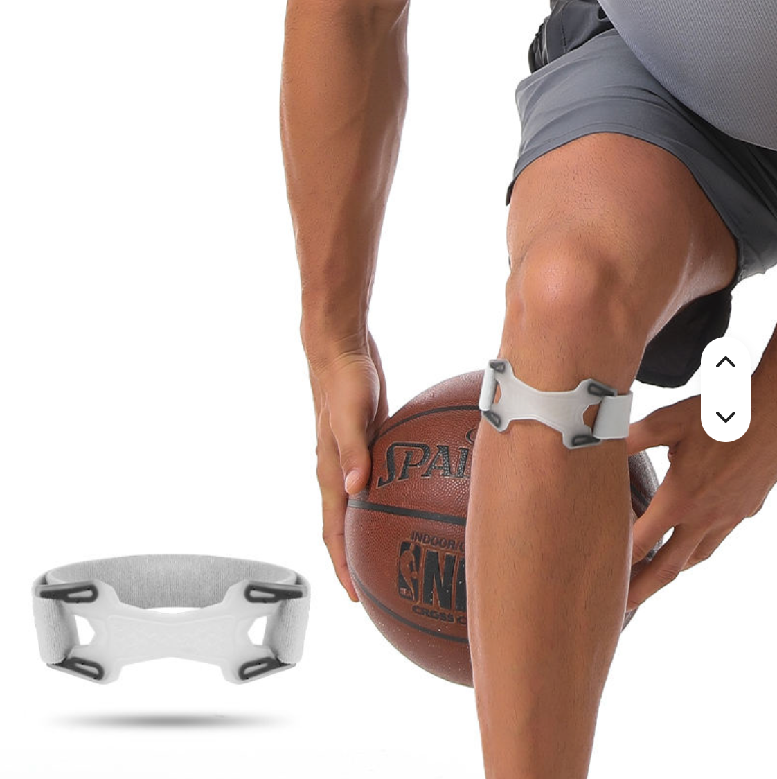 Silicone Knee Tendon Support Band for Sports Protection