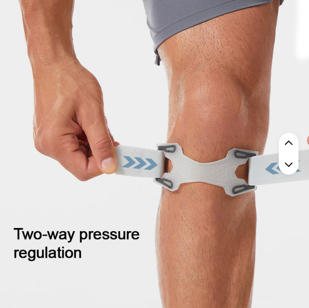 Silicone Knee Tendon Support Band for Sports Protection