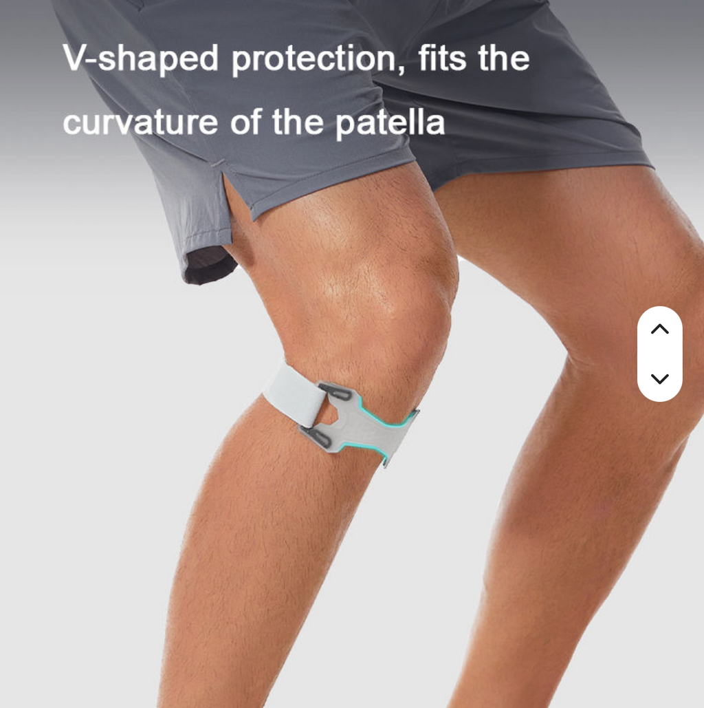 Silicone Knee Tendon Support Band for Sports Protection